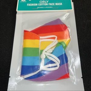 Rainbow pride mask LGBT washable and reusable mask NWT